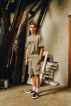 Fear of God Essentials 1977 Dark Oatmeal Summer Set