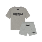 Fear of God Essentials Dark Oatmeal Summer Set Kids