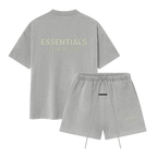 Fear of God Essentials FW25 Concrete Heather Summer Set