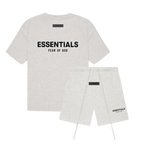 Fear of God Essentials Light Oatmeal Summer set