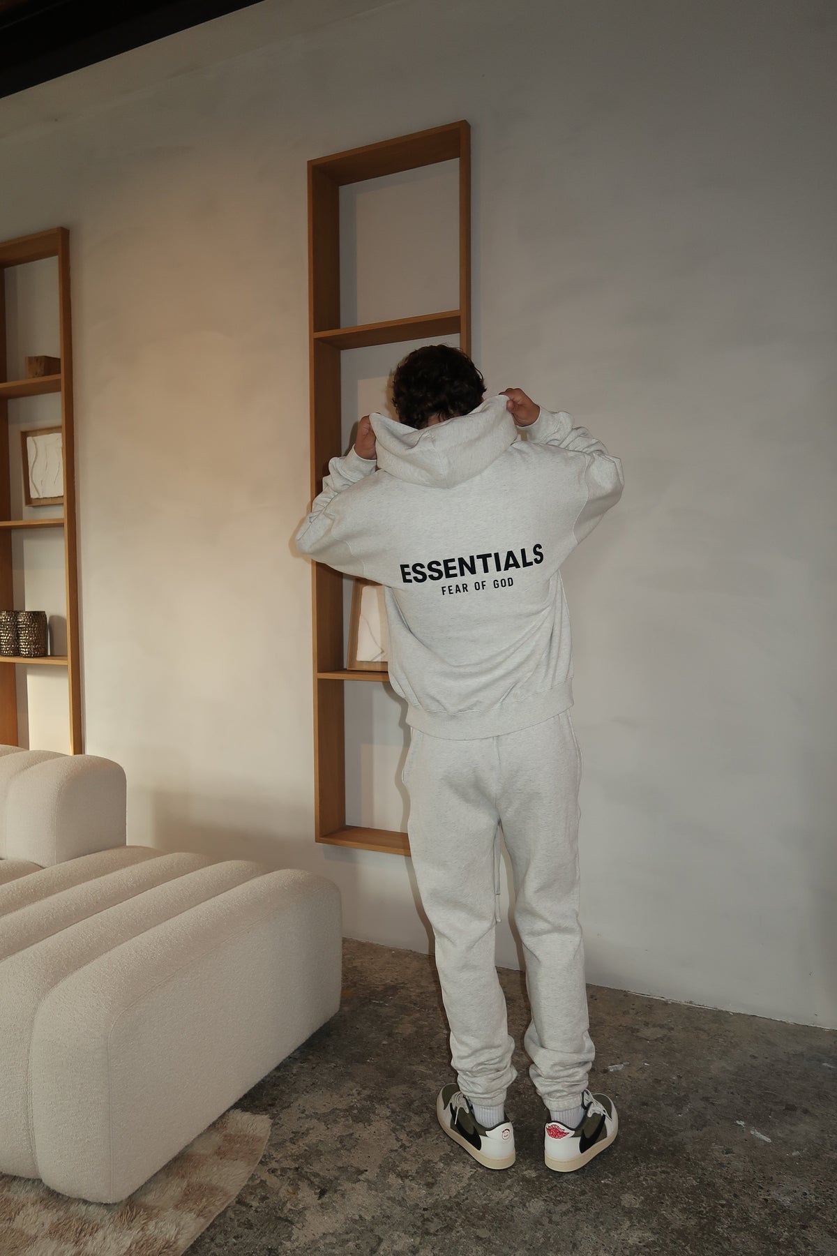 Fear of God Essentials Light Oatmeal Full set