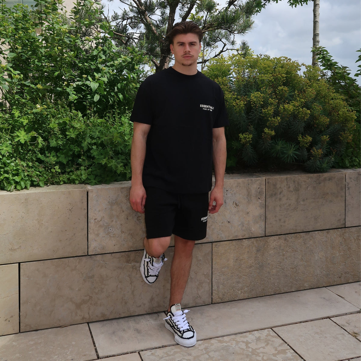 Fear of God Essentials SS25 Jet Black Summer Set